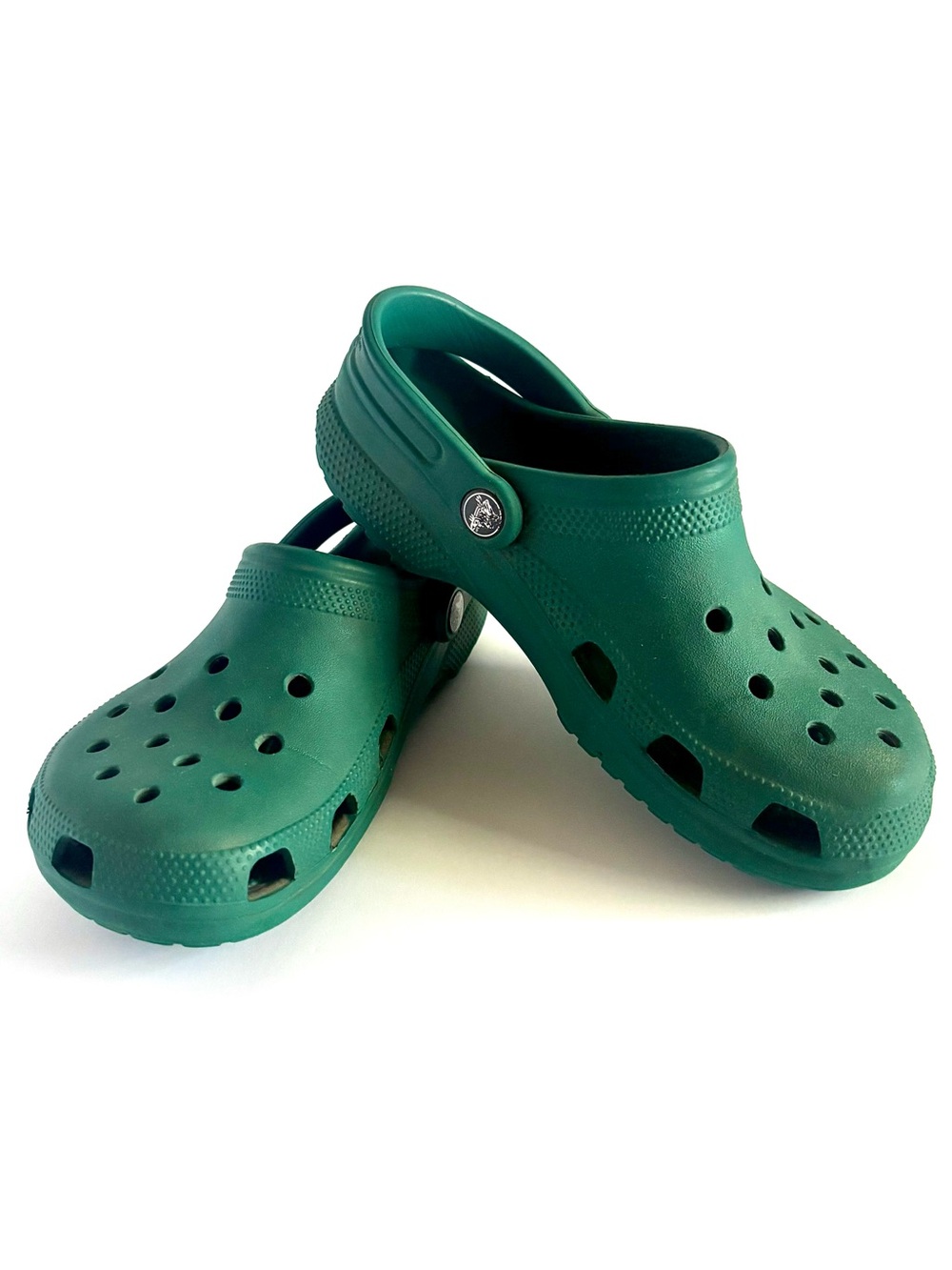 Crocs Classic Clog — Forest Green — M5 W7—Women’s Size 7 EUC